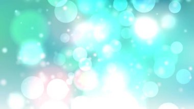 Mavi, bulanık, bokeh arka plan ışıklar. Soyut parıldıyor. Full Hd