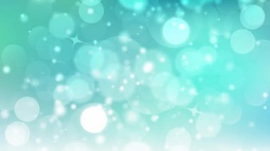 Mavi, bulanık, bokeh arka plan ışıklar. Soyut parıldıyor. Full Hd