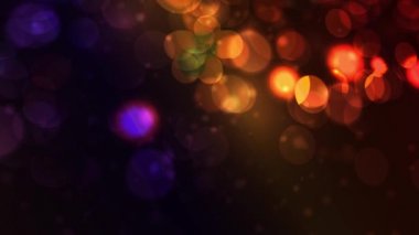 Renkli daireler Video arka plan soyut bokeh hareket