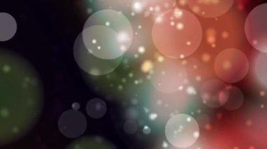 Renkli daireler Video arka plan soyut bokeh hareket