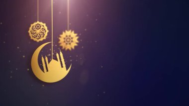 ramazan ramazan eid mubarak Arapça sembolleri ipte düşme mavi arka plan