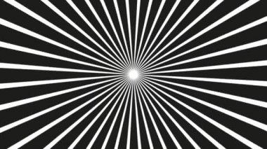 dönen bir hipnotik soyut spiral döngü
