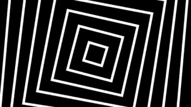 dönen bir hipnotik soyut spiral döngü