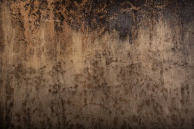 Koyu kahverengi arka plan beton doku duvar grunge paslı