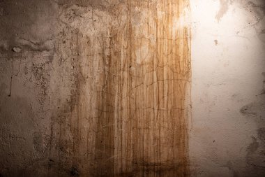 Koyu kahverengi arka plan beton doku duvar grunge paslı