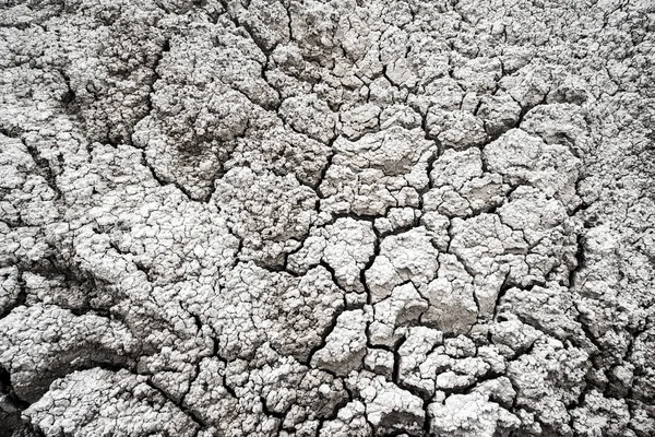 Secco e incrinato deserto terra texture sfondo — Foto Stock
