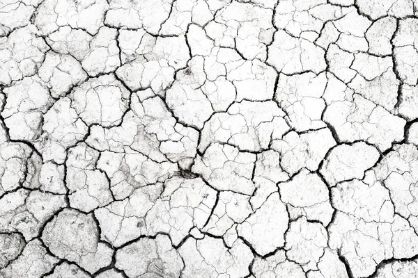 Szárított és repedt sivatagi talaj textúra háttér — Stock Fotó