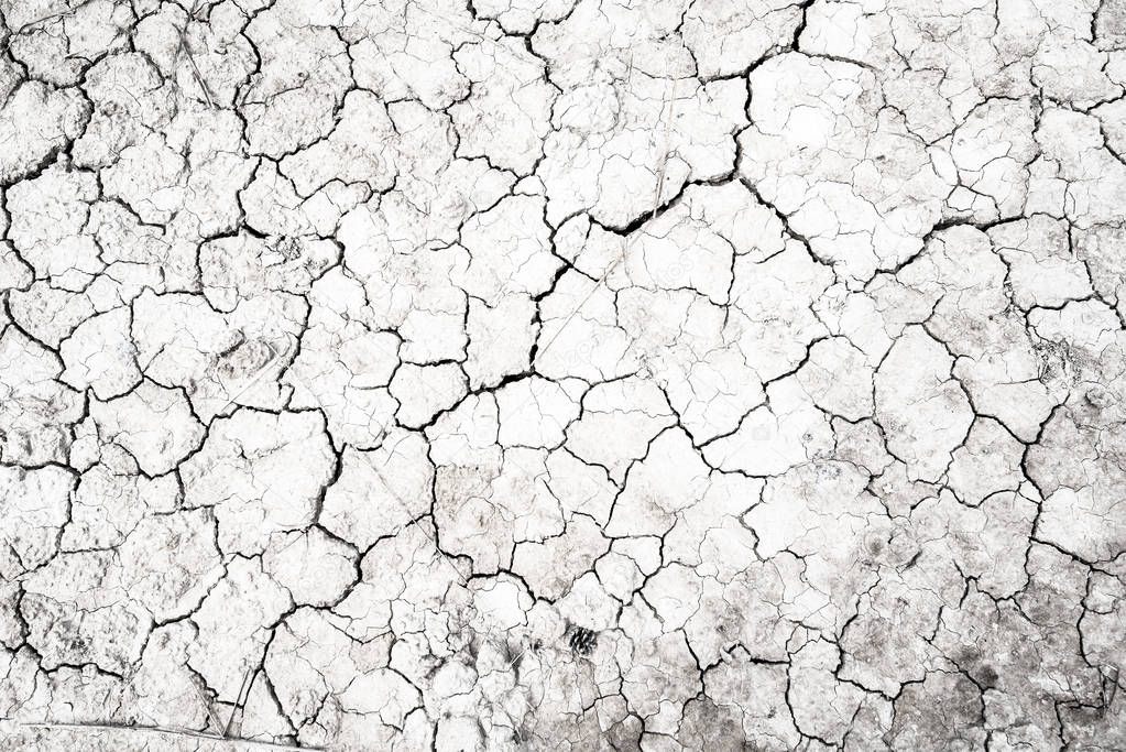 Dried and Cracked desert ground texture background