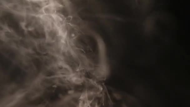 Atmosphärischer Nebeleffekt Vfx Element Dunst Abstrakte Rauchwolke Rauch Zeitlupe Auf — Stockvideo