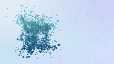 alışveriş sepeti simgesi animasyon kabarcıklar splatter morphing elemanları