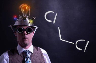 Nerd diklorometan el yapımı kimyasal formülü sunan