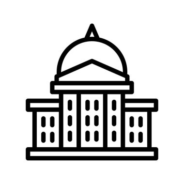 yönetimle ilgili yüksek mahkeme veya hakimin çizgisel biçimdeki yapı vektörü