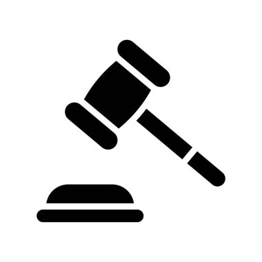 Yüksek mahkeme vektöründe somut tasarımda yönetimle ilgili yargıç Hummer