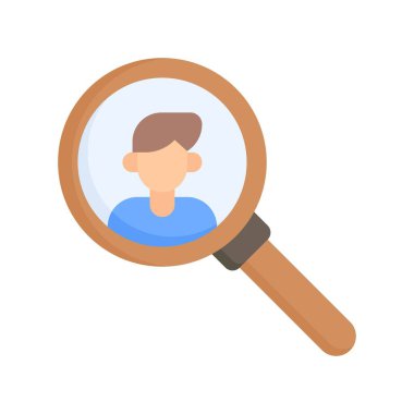 Büyüteçteki seçimle ilgili karakter ya da düz biçimdeki oy vektörü için kişi bul