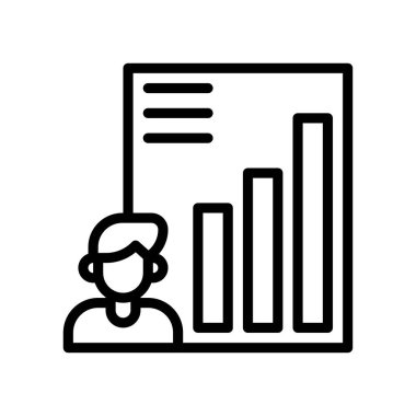 Seçimle ilgili çocuk oy verme grafiği ile çizgisel stilde sürekli vektör artırıyor