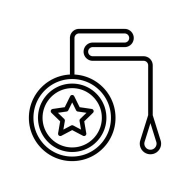 Çizgisel biçimde yıldız ve ip vektörü ile boş zaman ilişkili yoyo