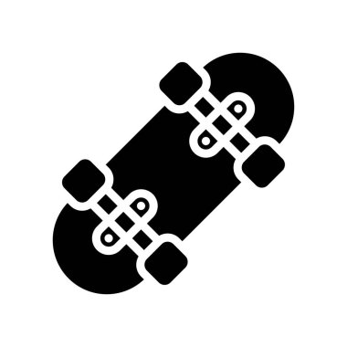 Katı tasarımda lastik vektörü ile boş zaman sakting tahtası