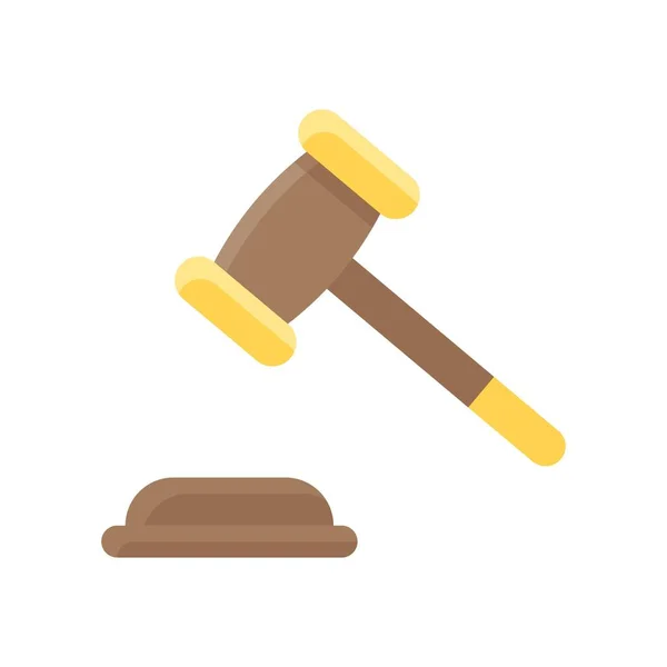 Διοικητική Σχετική Judg Hummer Υψηλό Δικαστήριο Διάνυσμα Επίπεδη Σχεδίαση — Διανυσματικό Αρχείο