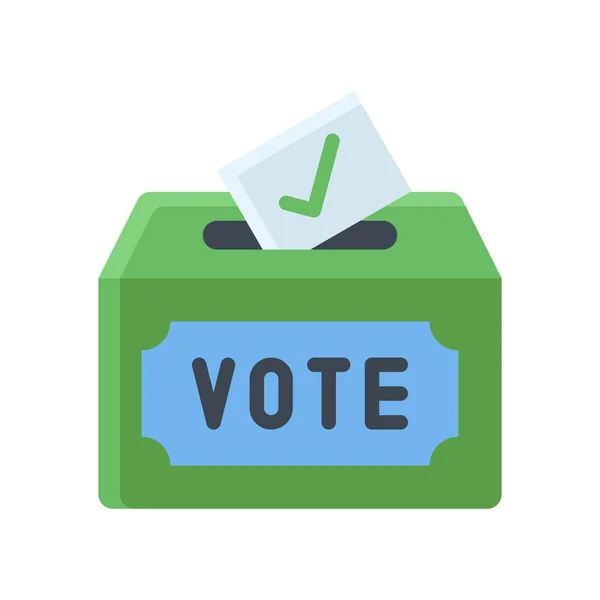 Administrativo Relacionado Con Cuadro Votación Con Vector Página Voto Diseño — Archivo Imágenes Vectoriales