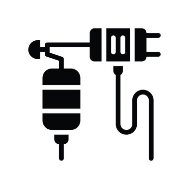 sanat ve zanaat ile ilgili renk makinesi vektörü katı biçimde