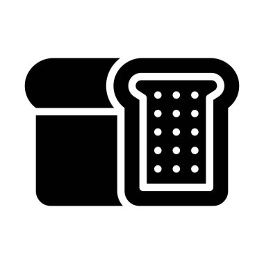 doğum günü veya yeni doğan bebek ile ilgili taze ve sağlıklı ekmek vektörleri katı tasarımda