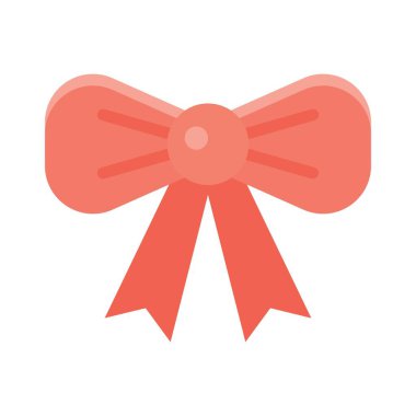 doğum günü süsleme kurdelesi veya düz biçimli yay vektörleri