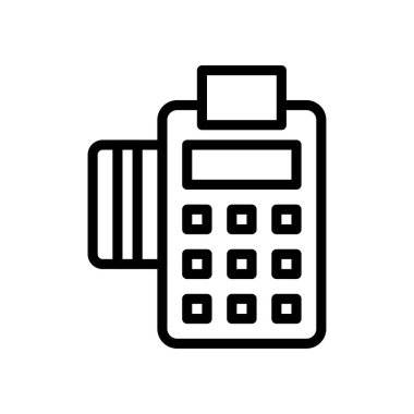 terminal simgesi, süpermarket konsepti, vektör illüstrasyonu 