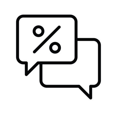 iletiler açılır ve doğrusal biçimli indirimli etiket vektörü