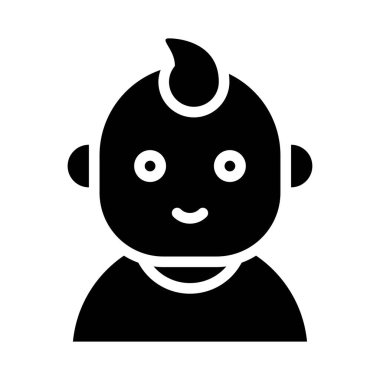 bebek partisi ile ilgili küçük çocuk ya da çocuk giysisi ve saç stili vektörü sağlam tasarımı olan çocuk