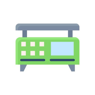 ağırlık simgesi, süpermarket konsepti, vektör illüstrasyonu 