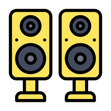 doğum günü ya da yeni doğan bebekle ilgili ses ve basla ilgili düzenlenebilir felçli vektörler