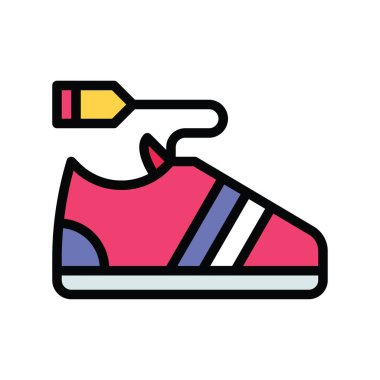 Dolu tasarımda ayakkabı ve indirimli etiket vektörü ile ilgili Kara Cuma