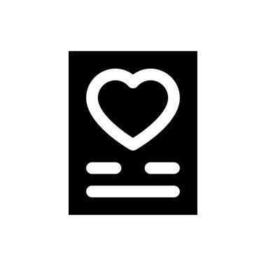 Düğün kartı vektöründe aşk ve düğünle ilgili kalp sağlam tasarlanmış.