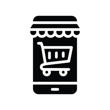 Mobile Shop ve Tramvay sağlam tasarımda Kara Cuma vektörüyle ilgili