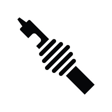 sanat ve zanaat ilişkili iğne ve iplik vektörü katı tasarım