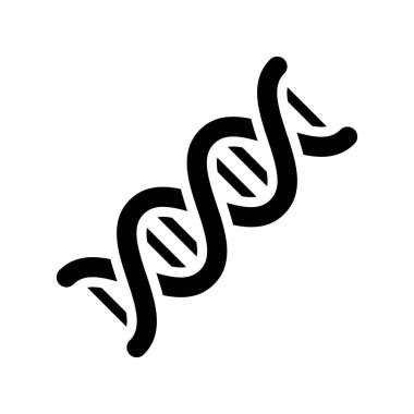 Katı tasarımda laboratuar ikonu ile ilgili tıbbi moleküller vektörü