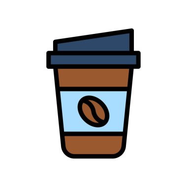 Akşam yemeği pazarı ya da internetten alışveriş yapan bambu kahve fincanı.