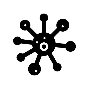 Katı tasarımda laboratuar simgesi ile ilgili virüs vektörü