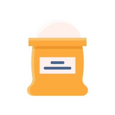 Şeker ikonu, süpermarket konsepti, vektör illüstrasyonu 