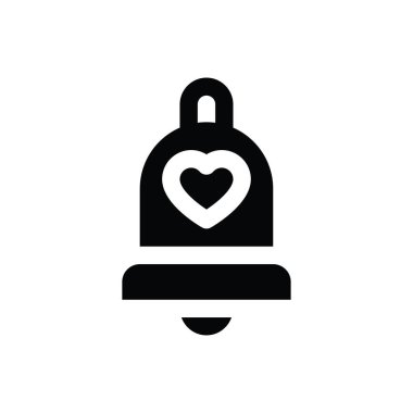 Sevgililer günü, günle ilgili aşklar ve aşklar, sağlam tasarımlarla çan vektörleri.,