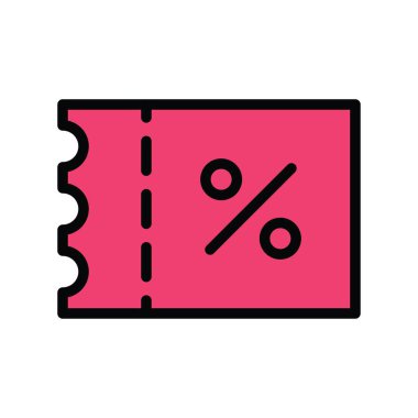 Bilet ve yüzdelik etiketi tam biçimli Kara Cuma vektörüyle ilgili