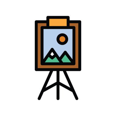 sanat ve zanaat ilişkili boya vektörü düzenlenebilir vuruşlu