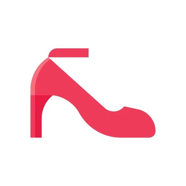Female Shoe Icon Supermarket Concept Vector Illustration — Stock Vector
