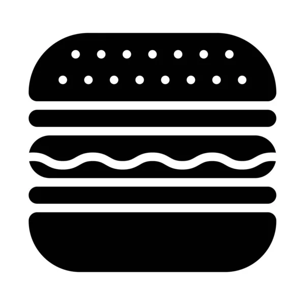 Anniversaire Nouveau Bébé Liés Aux Vecteurs Hamburger Froid Épicé Conception — Image vectorielle