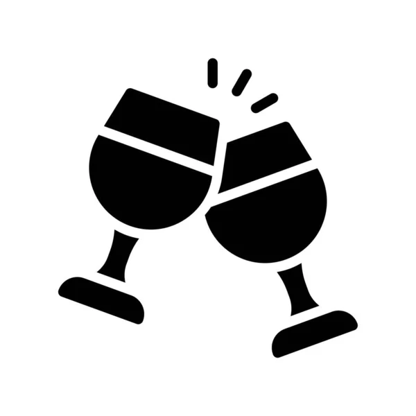 Julho Relacionados Com Partido Estado Unido Vetores Copos Vinho Design —  Vetores de Stock