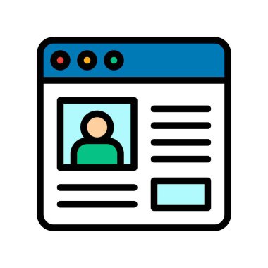 İnternet sayfası vektörü üzerinde düzenlenebilir felçli tele-çalışma veya telekomünikasyon ile ilgili karakter