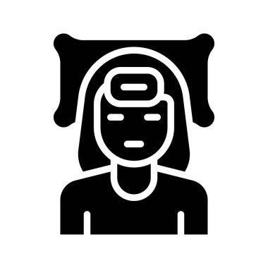 Corona virüsüyle ilgili yatak istirahatı taşıyıcısı katı tasarım