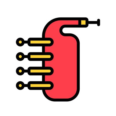Saint Patrick bağlantılı çanta borular müzik enstrümanları vektörü düzenlenebilir vuruş