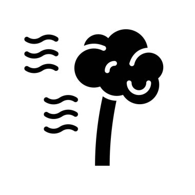 Katı tasarımda hava vektörlü iklimle ilgili ağaç dalgaları