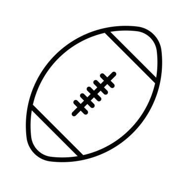 Rugby topu vektörü, okul satırı biçimine geri dön